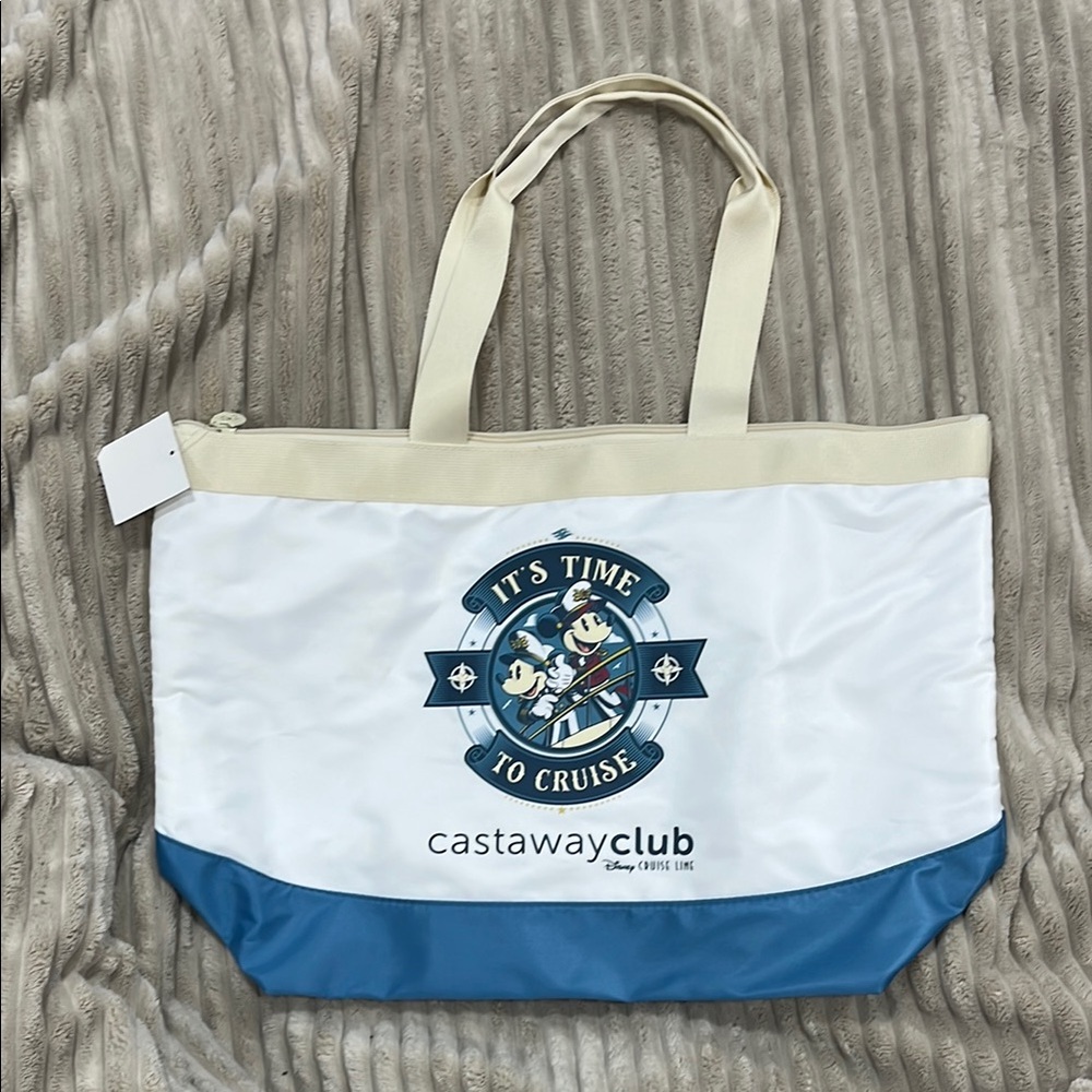 Castaway Club Cruise Disney Tote Bag